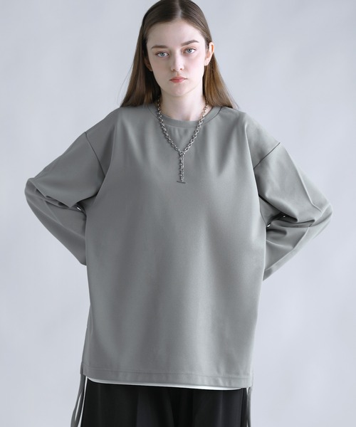SOCCE tシャツ ドライアムンゼンサイドコードロングスリーブカットソー