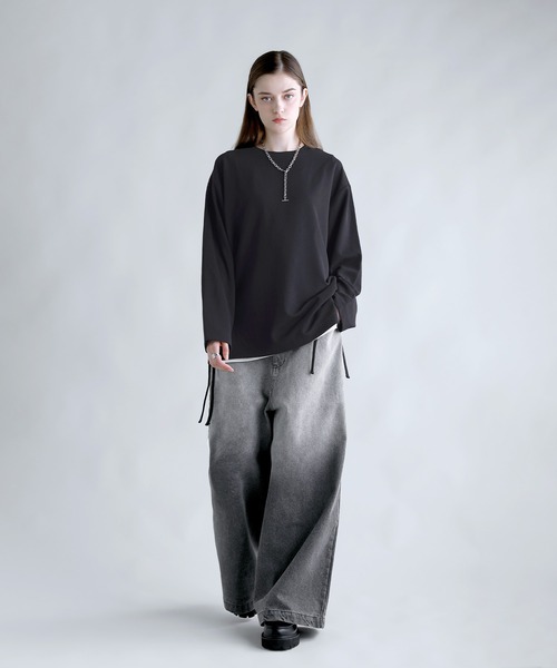 SOCCE tシャツ ドライアムンゼンサイドコードロングスリーブカットソー