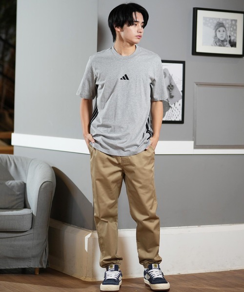 adidas（アディダス） tシャツ 半袖Tee/半袖Tシャツ スリーストライプ