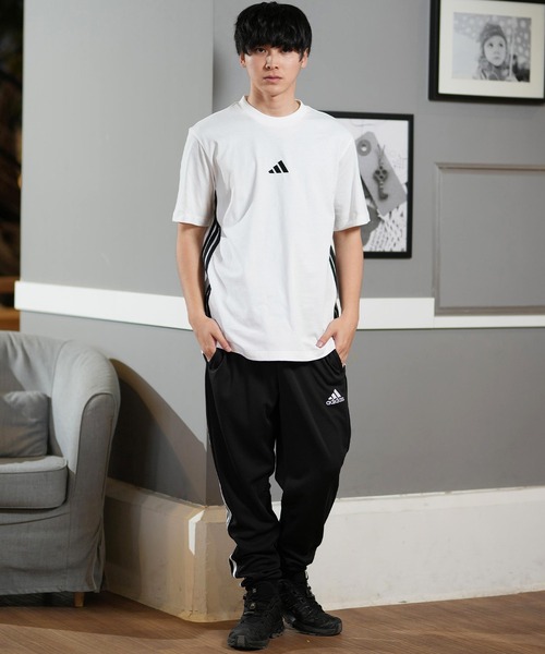 adidas（アディダス） tシャツ 半袖Tee/半袖Tシャツ スリーストライプ