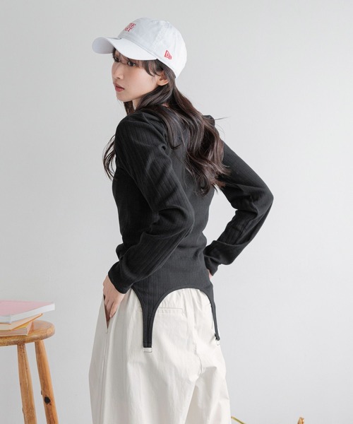 LOWRYS FARM（ローリーズファーム） tシャツ フラワーガーター2P