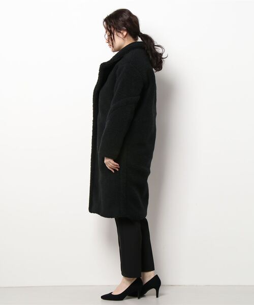 「ROGER AND RAW」 チェスターコート MEDIUM ブラウン レディース_画像2