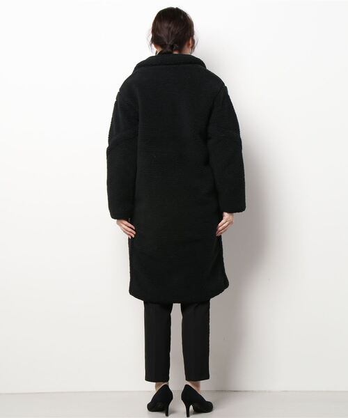 「ROGER AND RAW」 チェスターコート MEDIUM ブラウン レディース_画像3