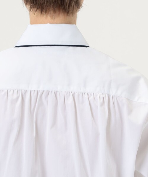 ブラウス シャツ 「別注」BOURRIENNE MARINE コットンシャツ レディース BOURRIENNE ParisX ブラウス シャツ 「別注」BOURRIENNE MARINE