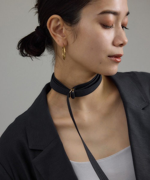 テーラードショートジャケットADAM ET ROPE' FEMME 新品未使用品 ADAM ET ROPÉ FEMME(アダム エ ロペ ファム) / ウールネップ