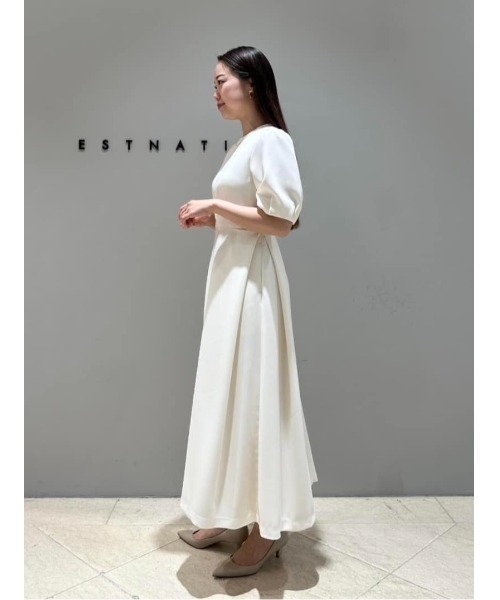 【美品】ESTNATION ワンピース ESTNATION ワンピース / バイカラー ワンピース「EXCLUSIVE