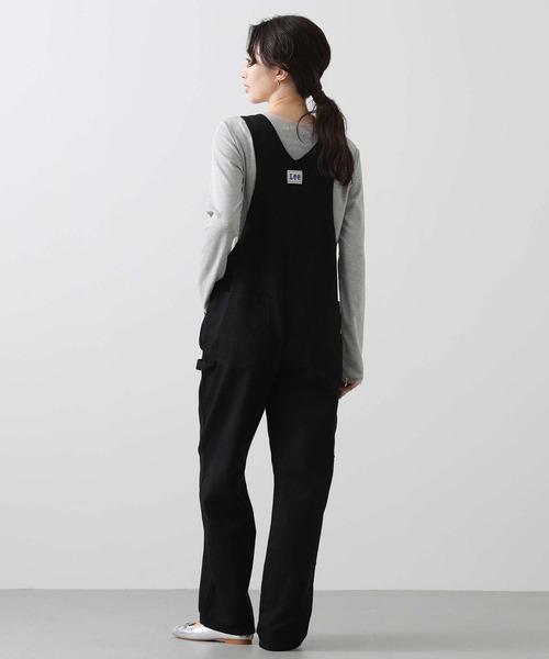 Lee（リー） ワンピース Leeオーバーオール(ブラック) : ZOZOTOWN