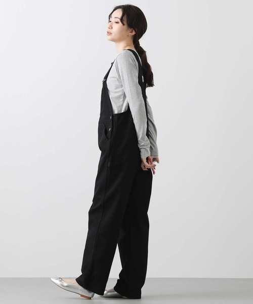 Lee（リー） ワンピース Leeオーバーオール(ブラック) : ZOZOTOWN