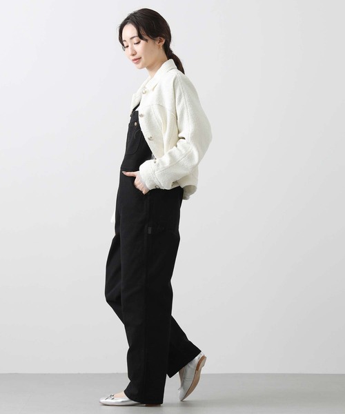 LOLO LIKE R1 別注オーバーオール ブラック S Lee（リー） ワンピース Leeオーバーオール(ブラック) : ZOZOTOWN