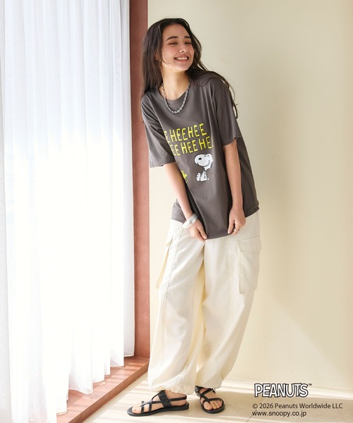 PEANUTS tシャツ 半袖 「PEANUTS/ピーナッツ」スヌーピー/SNOOPY