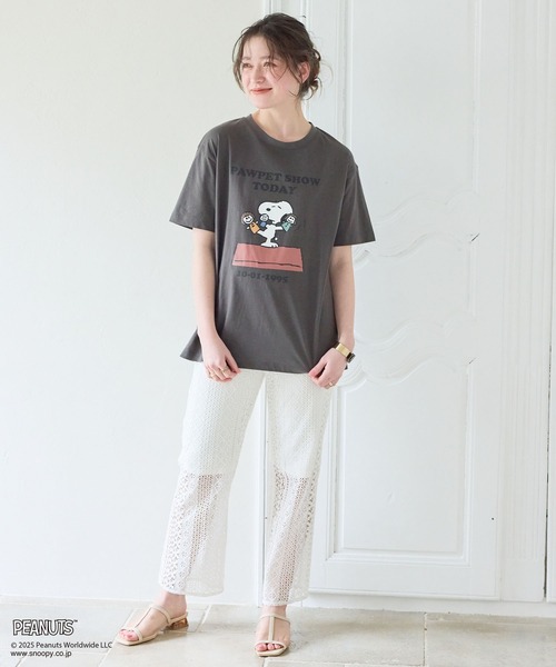 PEANUTS tシャツ 「PEANUTS/ピーナッツ」SNOOPY/スヌーピー
