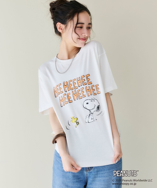 PEANUTS tシャツ 半袖 「PEANUTS/ピーナッツ」スヌーピー/SNOOPY