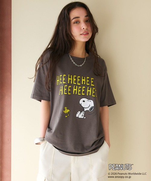 PEANUTS tシャツ 半袖 「PEANUTS/ピーナッツ」スヌーピー/SNOOPY