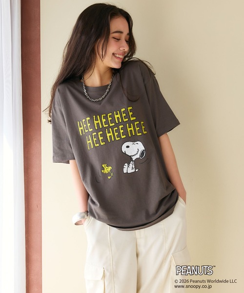 PEANUTS tシャツ 半袖 「PEANUTS/ピーナッツ」スヌーピー/SNOOPY