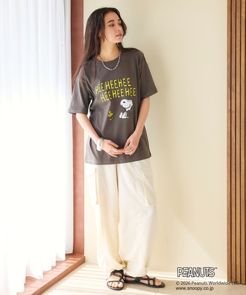 PEANUTS tシャツ 半袖 「PEANUTS/ピーナッツ」スヌーピー/SNOOPY