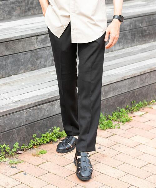 NAMACHEKO URBAN RESEARCH ROSSO別注 スラックス URBAN RESEARCH ROSSO MEN スラックス 「セットアップ対応」「XL