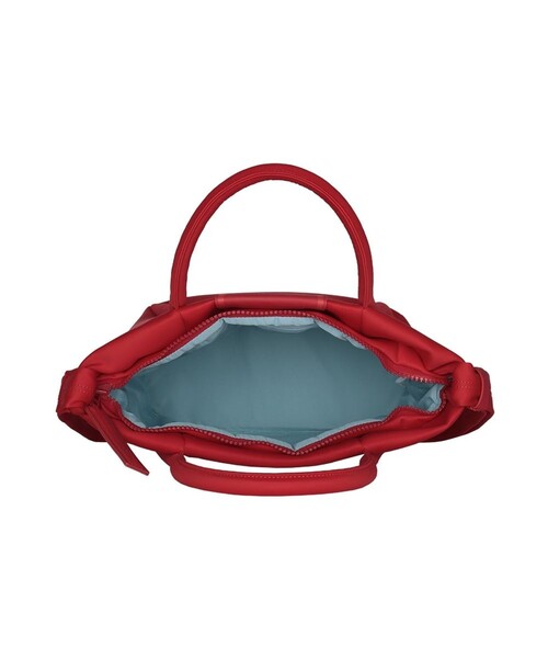 美品　Camper カンペール　ショルダーバッグ ハンドル付き　赤色 カンペール CAMPER CALVIA ショルダーバッグ （レッド