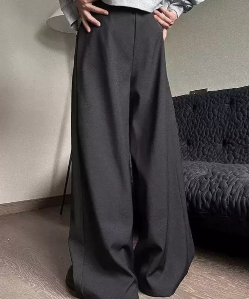 パンツ sana3104 SEN TOKYO パンツ ドレープワイドレッグパンツ レディース