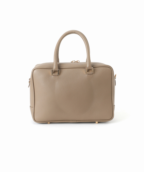 【美品】  IENA / イエナ | 2024SS | ×Manuel milano マニュエルミラノ別注 2WAY レザーバッグ | ベージュ | レディース IENA - 【美品】 IENA / イエナ | 2024SS | ×Manuel milano マニュエル