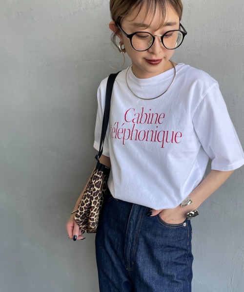 THE SHINZONE キャビンテレフォンTシャツ THE SHINZONE（ザ シンゾーン） tシャツ 「THE SHINZONE/ザ シンゾーン