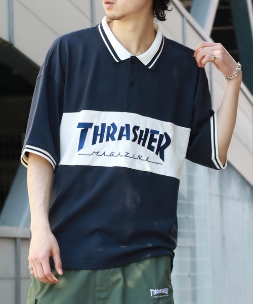 THRASHER（スラッシャー） ポロシャツ 半袖 「THRASHER/スラッシャー