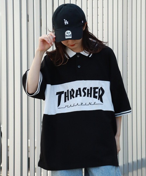 THRASHER（スラッシャー） ポロシャツ 半袖 「THRASHER/スラッシャー