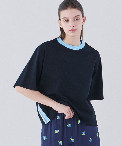tシャツ COOHEM |「別注」サイドラインTシャツ WOMEN レディース