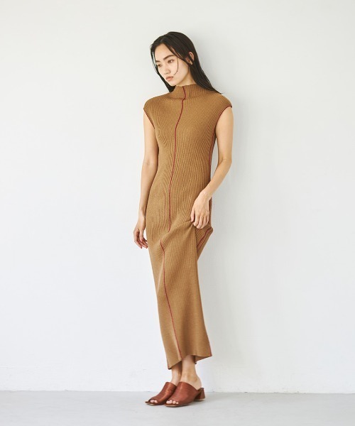 TODAYFUL 「TODAYFUL」 ニットワンピース 38inch ベージュ レディース
