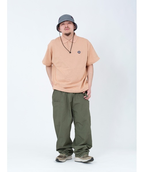 KEBOZ ロングスリーブポロ LARGE KEBOZ（ケボズ） ポロシャツ BB WAPPEN S/S POLO メンズ : ZOZOTOWN