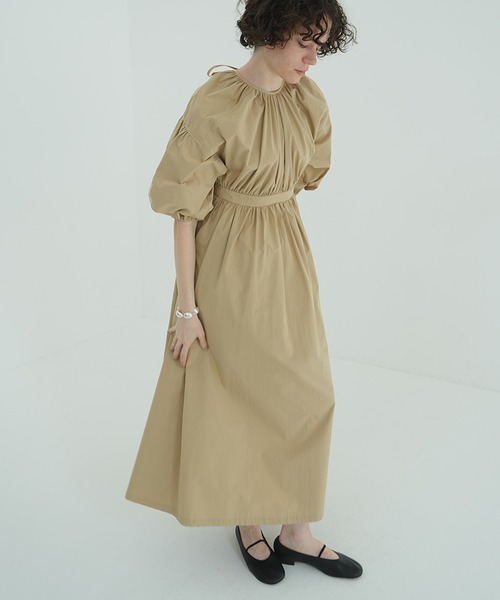 CLANE（クラネ） ワンピース BACK SCHOEN GATHER ONEPIECE : ZOZOTOWN