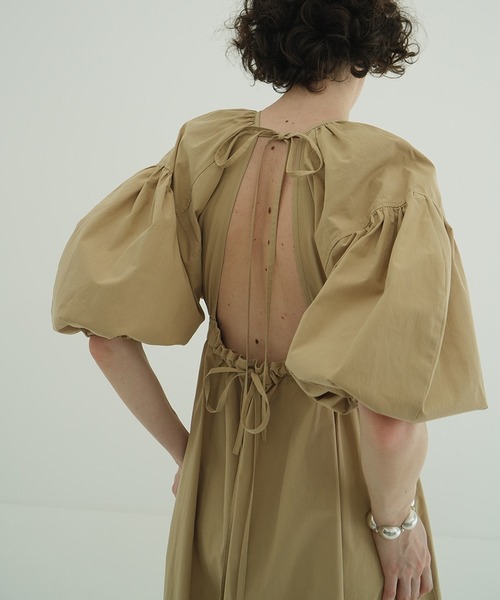 CLANE（クラネ） ワンピース BACK SCHOEN GATHER ONEPIECE : ZOZOTOWN