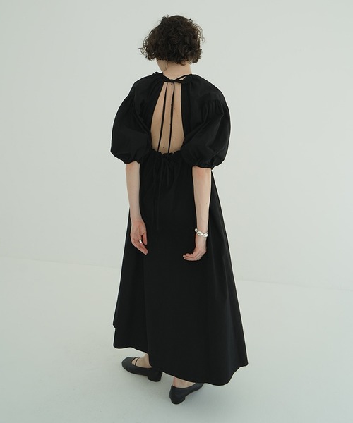 CLANE（クラネ） ワンピース BACK SCHOEN GATHER ONEPIECE : ZOZOTOWN