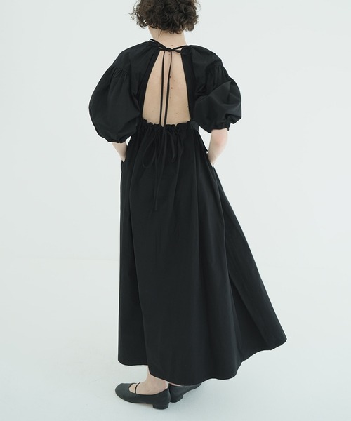 CLANE（クラネ） ワンピース BACK SCHOEN GATHER ONEPIECE : ZOZOTOWN