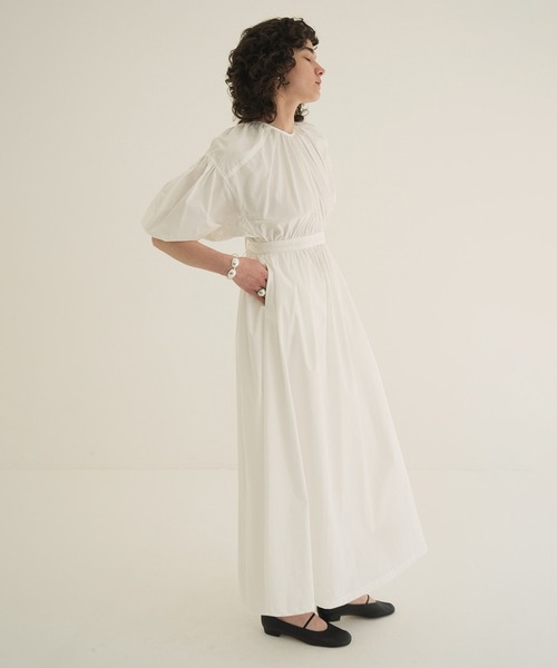 CLANE（クラネ） ワンピース BACK SCHOEN GATHER ONEPIECE : ZOZOTOWN
