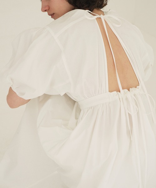 CLANE（クラネ） ワンピース BACK SCHOEN GATHER ONEPIECE : ZOZOTOWN