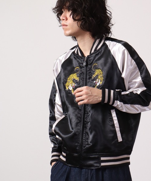 DIESEL シルバー スカジャン 71CZH+fhapL._SY350_QL65_.jpg