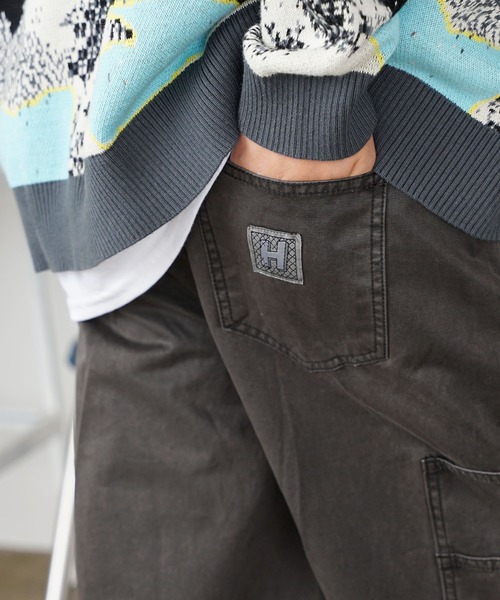 HUF チノパン ネイビー　30インチ CLASSIC WIDE CHINO PANT - HUF Worldwide JP