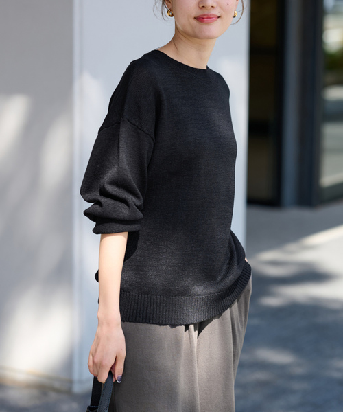 FRAMeWORK」 長袖ニット FREE ブラック レディース