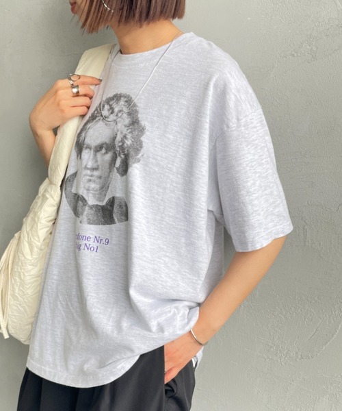 tシャツ 「SCREEN STARS/スクリーンスターズ」 COMPOSERS グラフィックプリントTシャツ レディース SCREEN STARS tシャツ 「SCREEN STARS/スクリーンスターズ