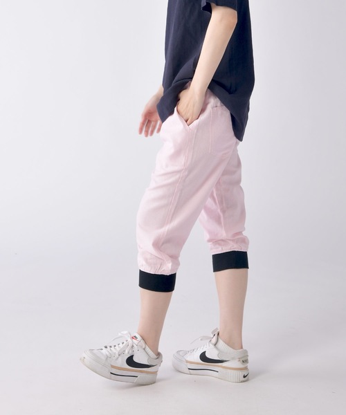 Relation パンツ リネンクロップドパンツ メンズ レディース