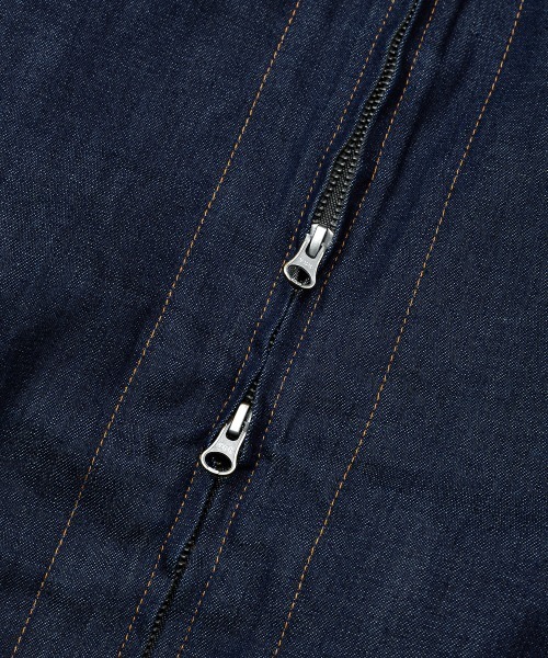 rehacer（レアセル） デニムジャケット gジャン : Tuck Volume Denim