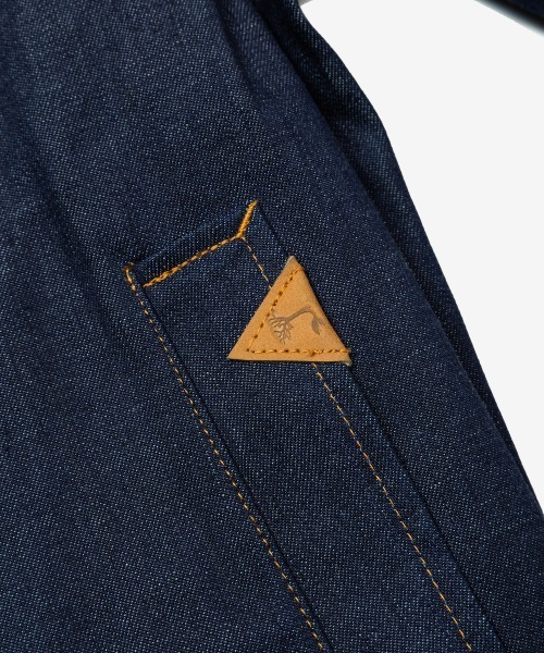rehacer（レアセル） デニムジャケット gジャン : Tuck Volume Denim
