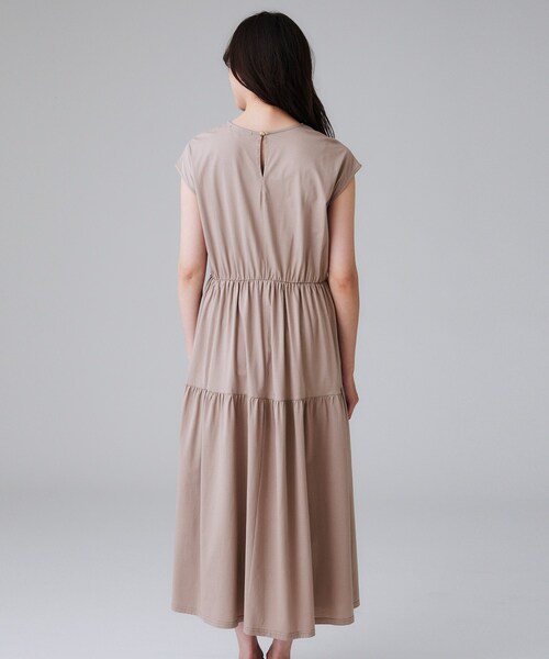 UNTITLED（アンタイトル） ワンピース 「ティアード/洗える」コットン