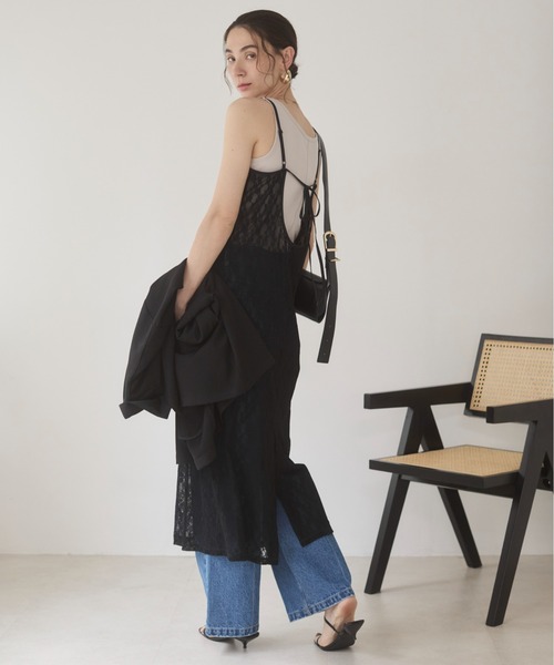 ANGIE ワンピース 夏 レース キャミワンピース : ZOZOTOWN Yahoo!店
