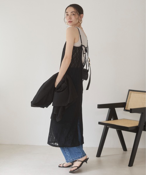 ANGIE ワンピース 夏 レース キャミワンピース : ZOZOTOWN Yahoo!店