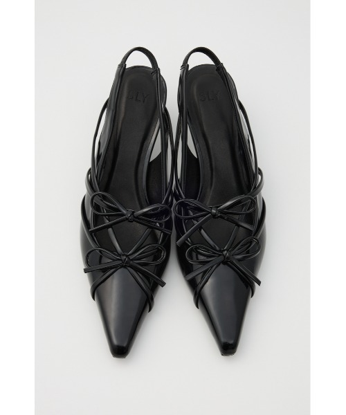 SLY（スライ） サンダル ミュール SLING BACK RIBBON MULE スリング