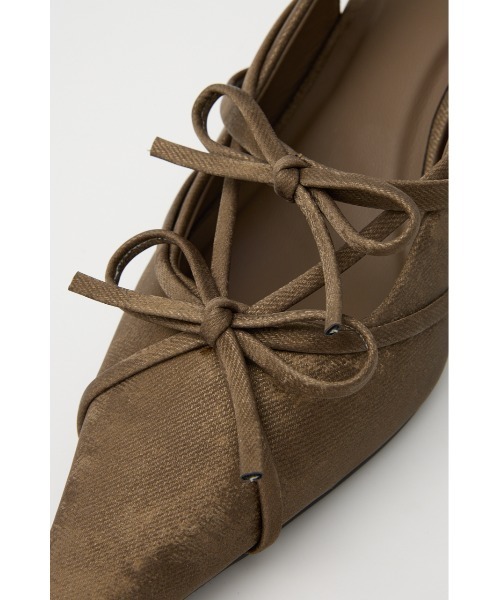 SLY（スライ） サンダル ミュール SLING BACK RIBBON MULE スリング