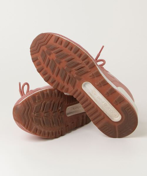 「New Balance」 ローカットスニーカー 24.5cm ピンク レディース