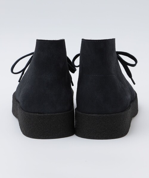 極美品 SHIPS別注 Clarks 50周年記念 デザートブーツ マッドガード 紺