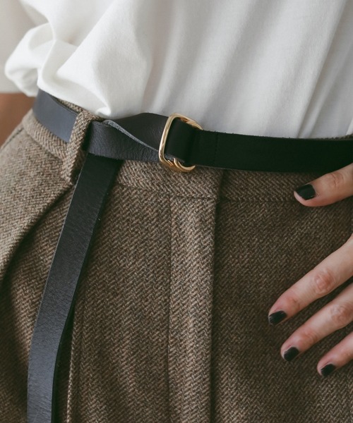 専用です　　anuke ベルト anuke ベルト Double Backle Belt レディース : ZOZOTOWN Yahoo